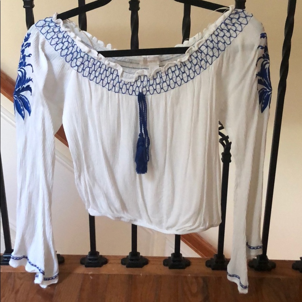 Forever 21 Off the Shoulder Top